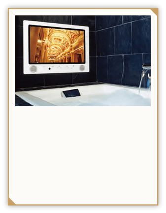 Bathroom TV (some rooms)